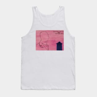 9th Doctor Silhouette Tank Top